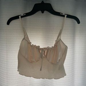 Frilly Crop Top